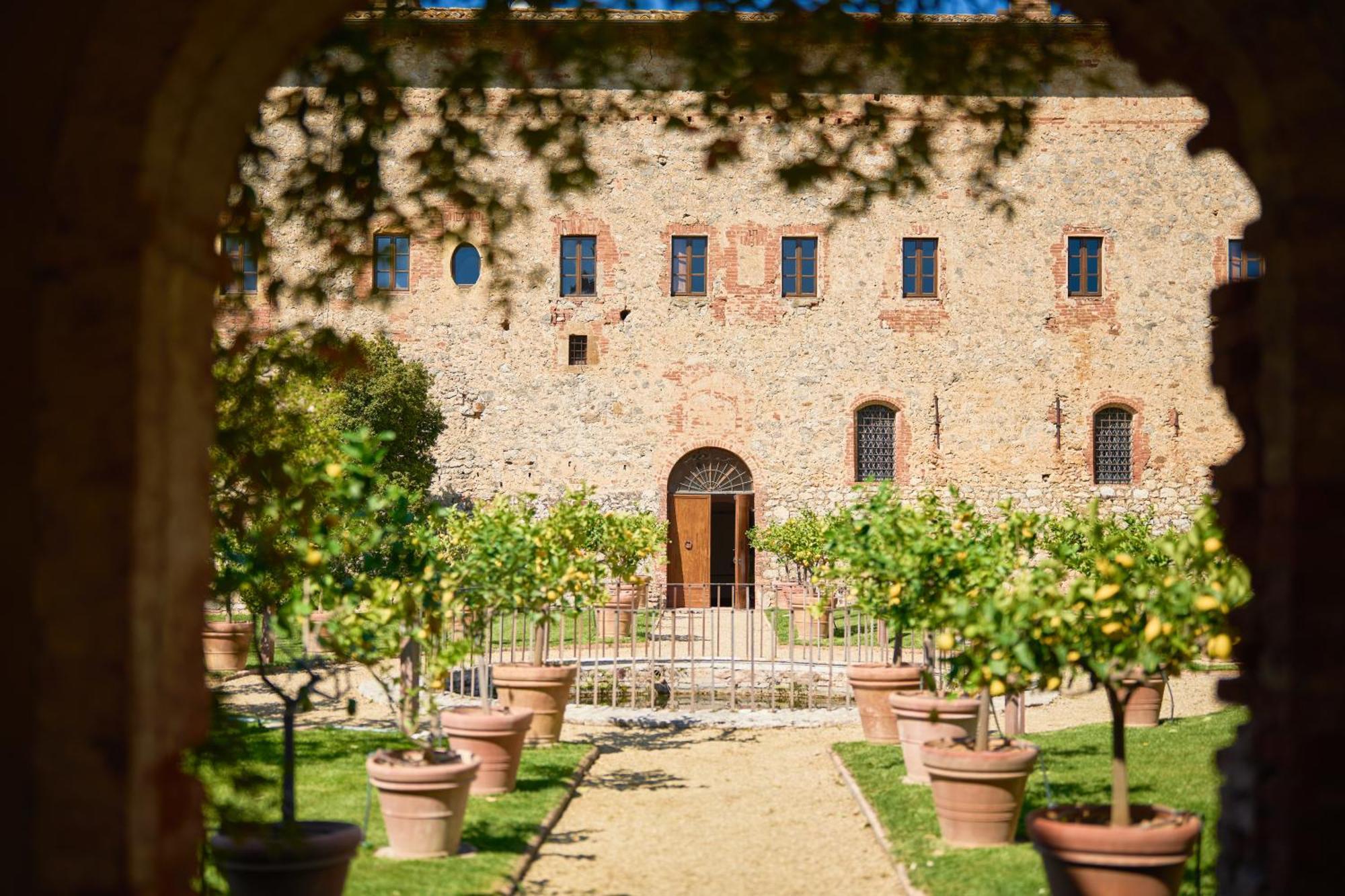 Monastero Sant'Anna In Camprena Villa Pienza Eksteriør billede