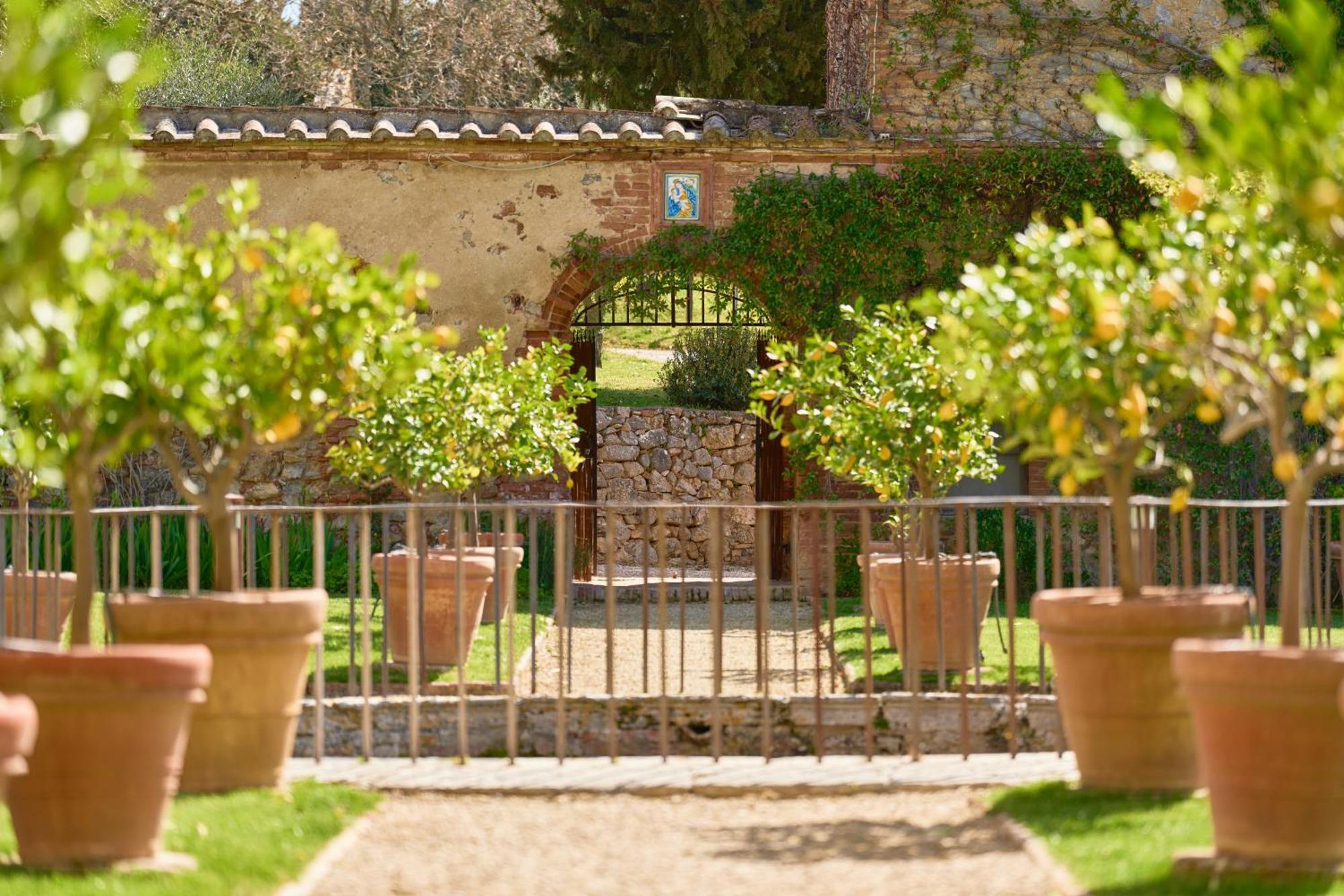 Monastero Sant'Anna In Camprena Villa Pienza Eksteriør billede