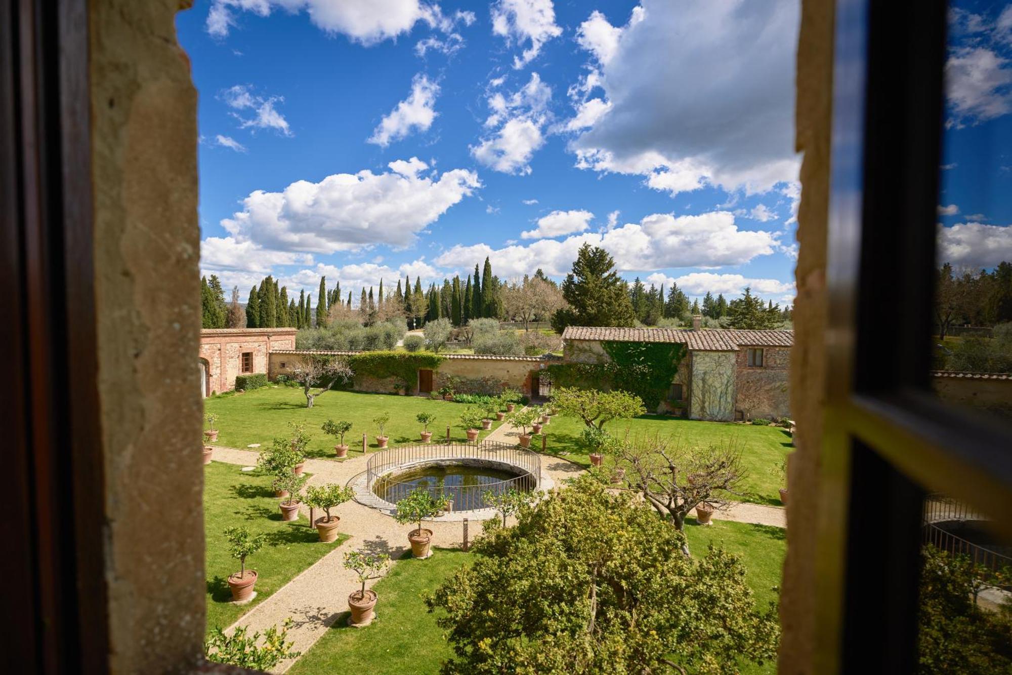 Monastero Sant'Anna In Camprena Villa Pienza Eksteriør billede
